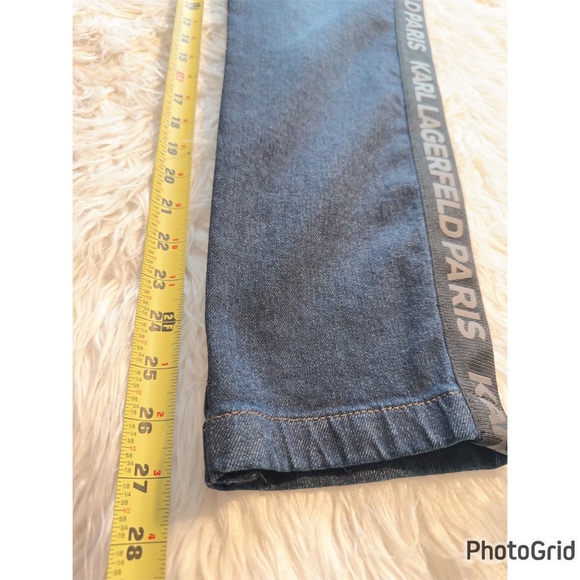 Karl Lagerfeld Logo Jeans - Picture 7 of 9